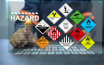 Chemical Hazard (HAZMAT) Labels