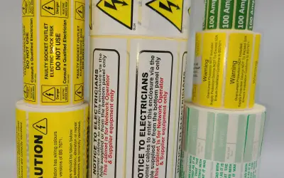 Electrical Warning Labels