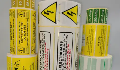 Electrical Warning Labels